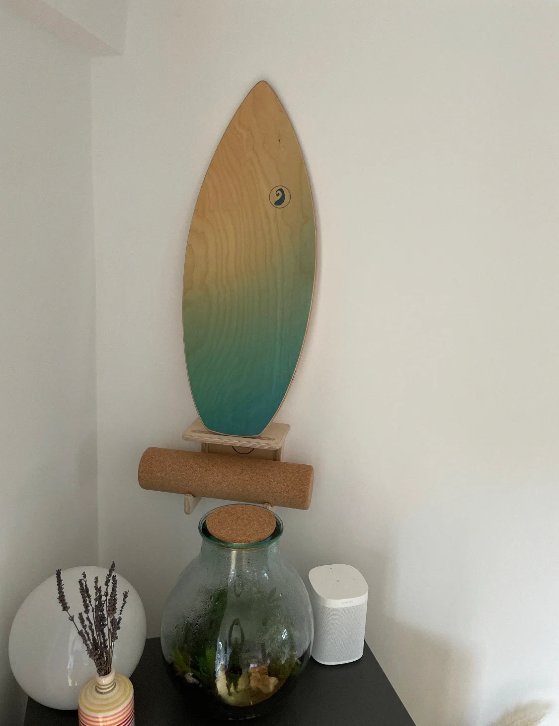 Balance board wall mount